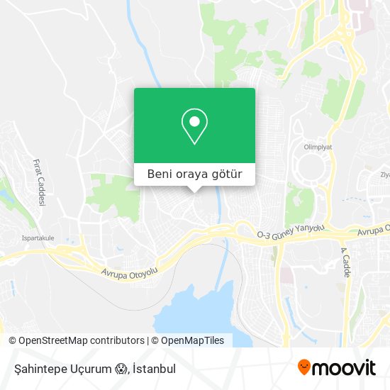 Şahintepe Uçurum 😱 harita