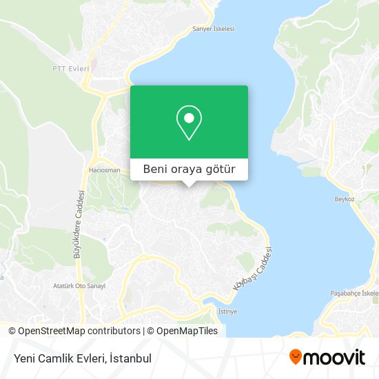 Yeni Camlik Evleri harita
