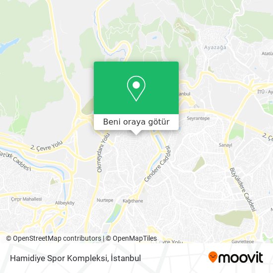 Hamidiye Spor Kompleksi harita