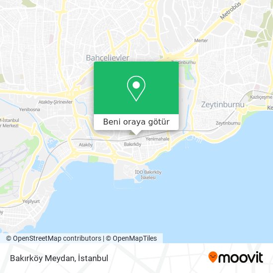 Bakırköy Meydan harita