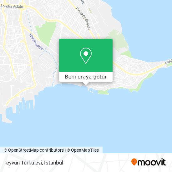 eyvan Türkü evi harita