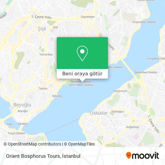 Orient Bosphorus Tours harita
