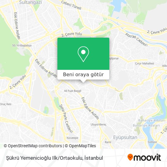 Şükrü Yemenicioğlu Ilk / Ortaokulu harita