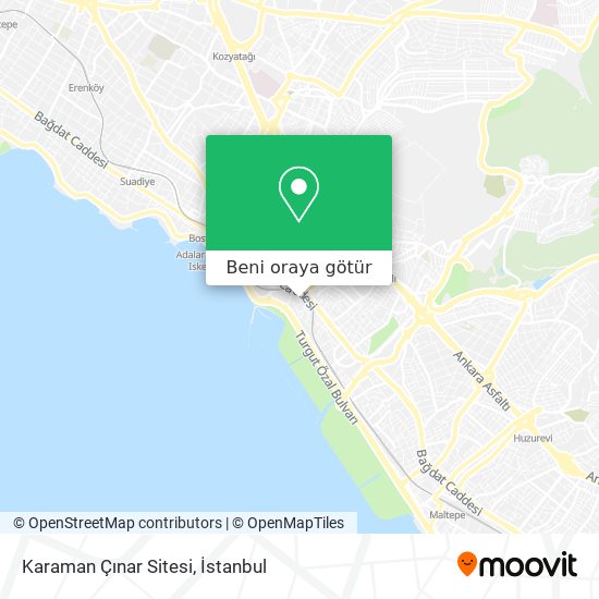 Karaman Çınar Sitesi harita