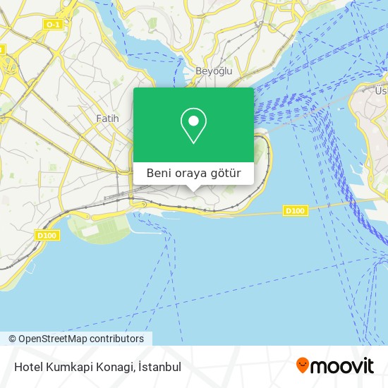 Hotel Kumkapi Konagi harita