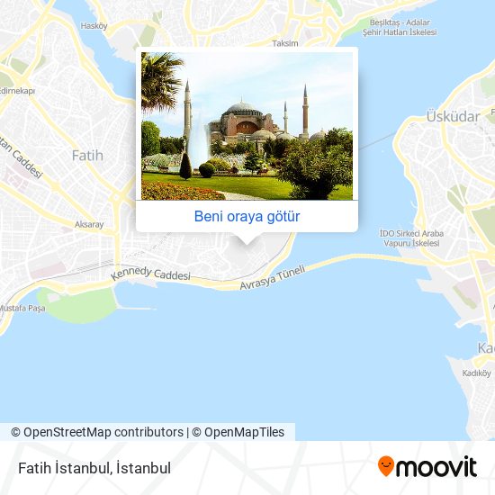 Fatih İstanbul harita