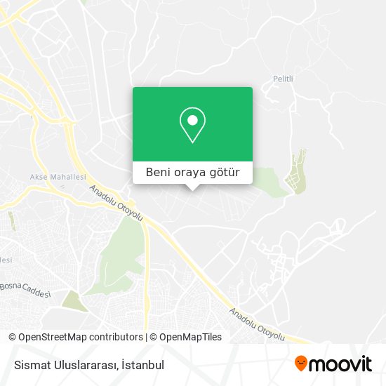 Sismat Uluslararası harita