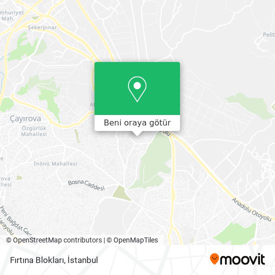 Fırtına Blokları harita