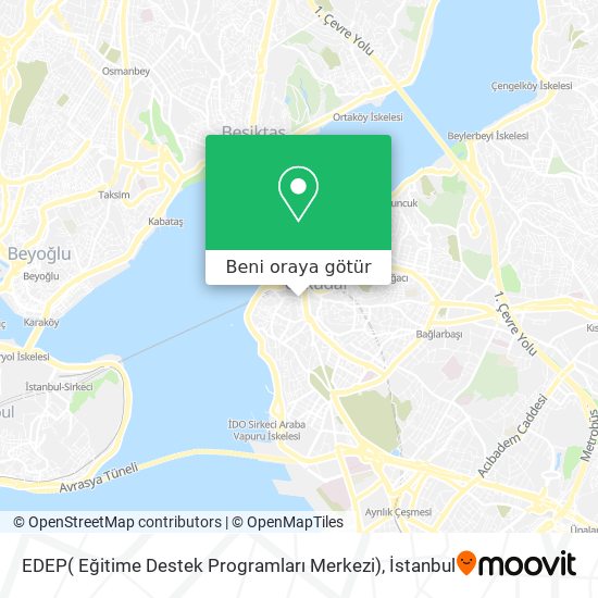 EDEP( Eğitime Destek Programları Merkezi) harita