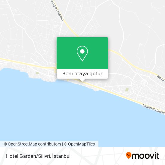 Hotel Garden/Silivri harita