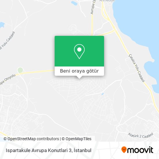 Ispartakule Avrupa Konutlari 3 harita