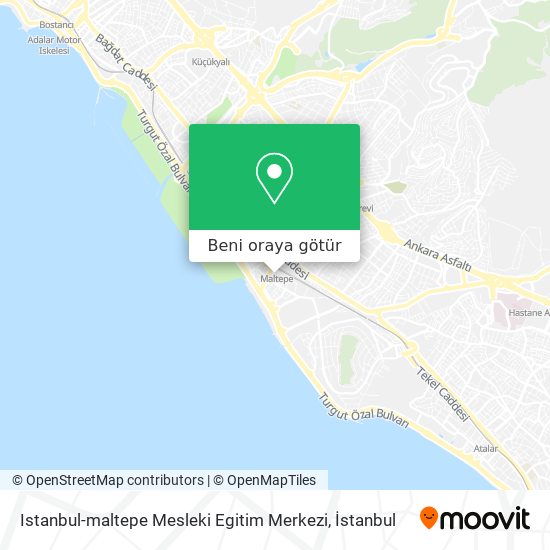 Istanbul-maltepe Mesleki Egitim Merkezi harita