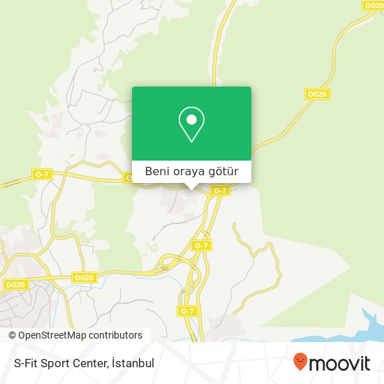 S-Fit Sport Center harita
