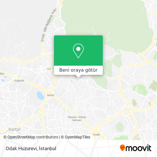 Odak Huzurevi harita