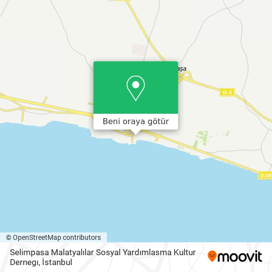 Selimpasa Malatyalılar Sosyal Yardımlasma Kultur Dernegı harita