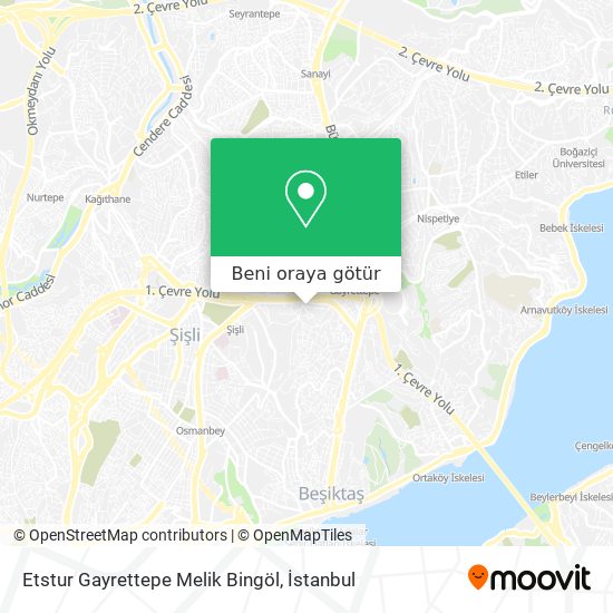 Etstur Gayrettepe Melik Bingöl harita