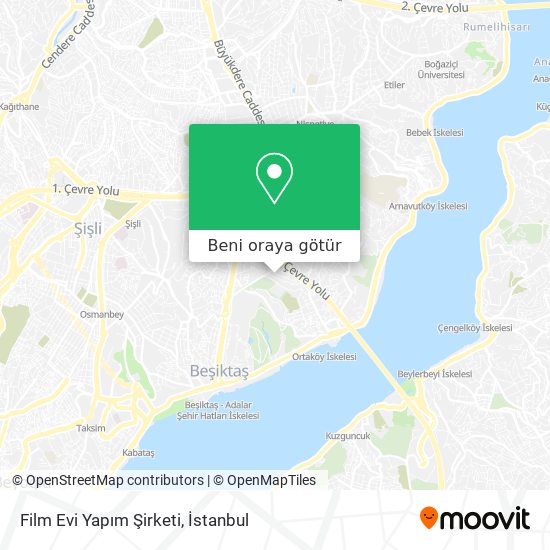 Film Evi Yapım Şirketi harita