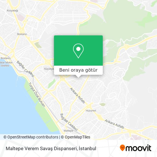 Maltepe Verem Savaş Dispanseri harita