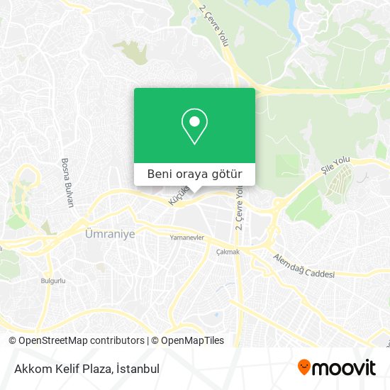 Akkom Kelif Plaza harita
