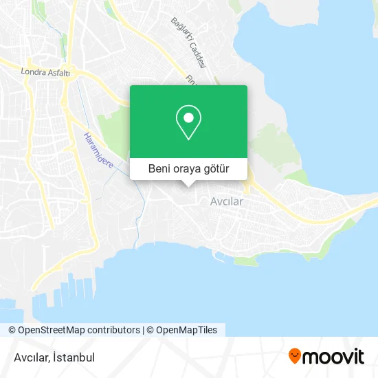 Avcılar harita