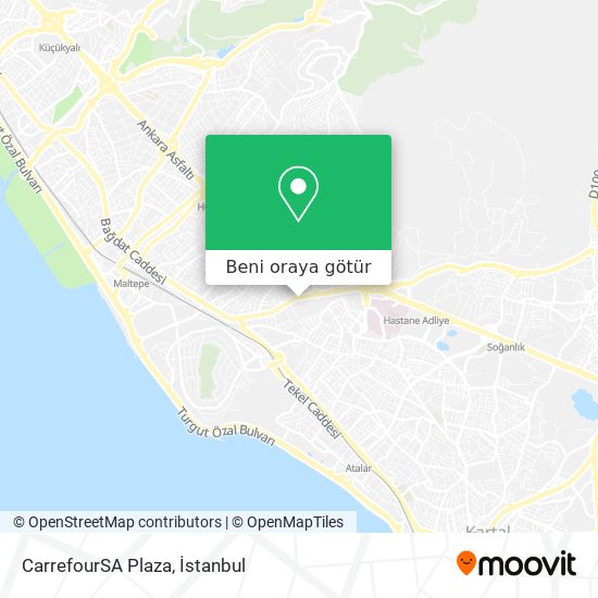 CarrefourSA Plaza harita