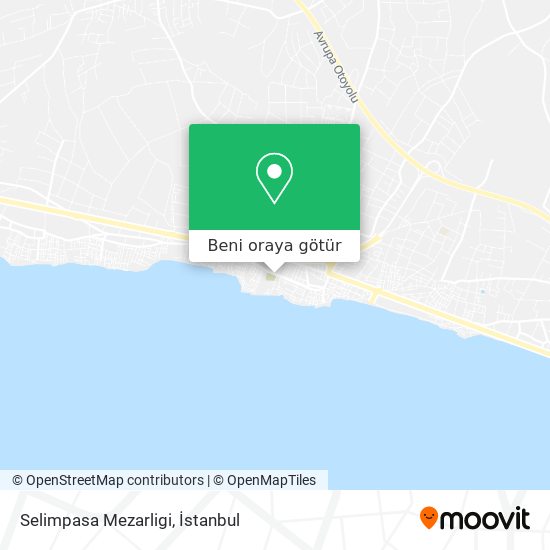 Selimpasa Mezarligi harita