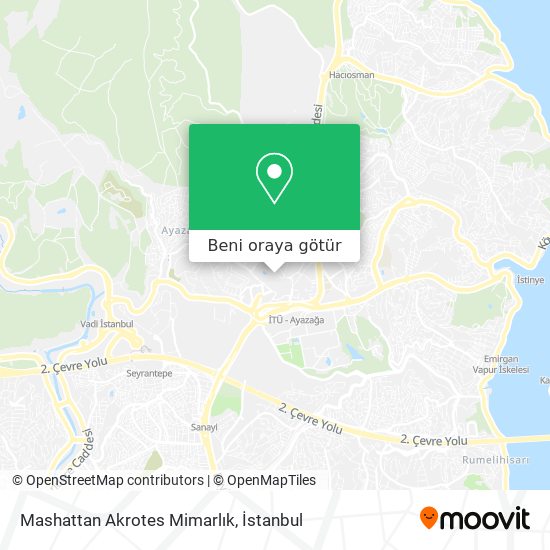Mashattan Akrotes Mimarlık harita