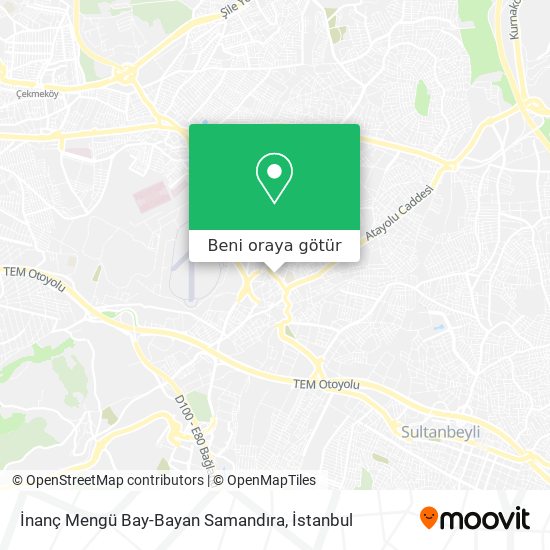 İnanç Mengü Bay-Bayan Samandıra harita