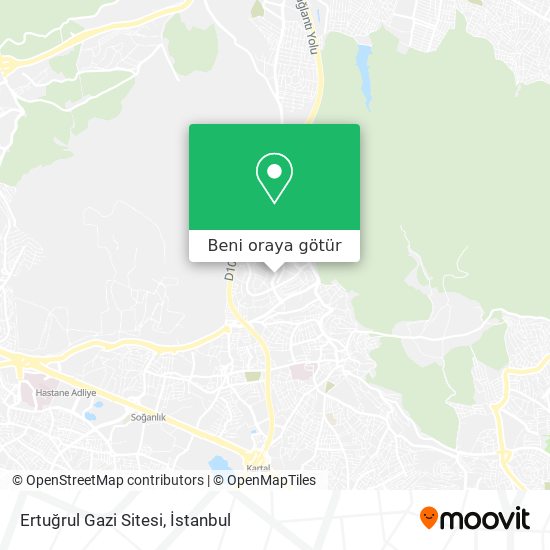 Ertuğrul Gazi Sitesi harita