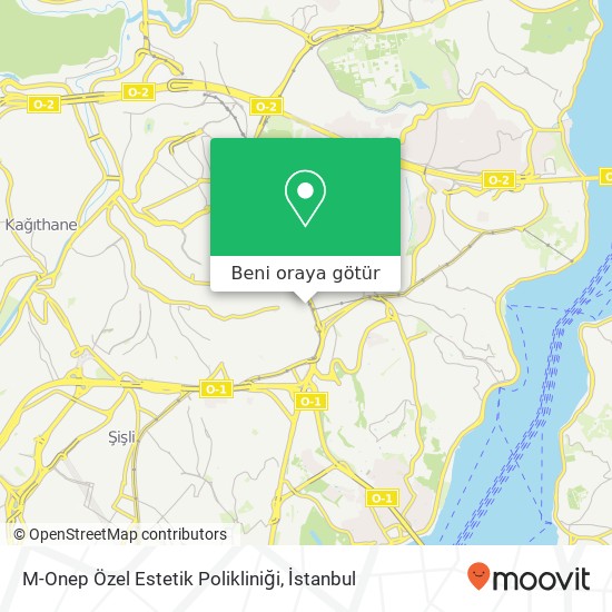 M-Onep Özel Estetik Polikliniği harita