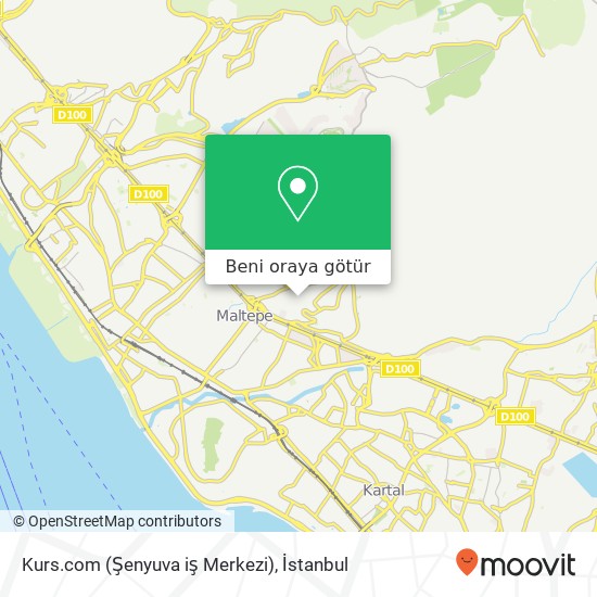 Kurs.com (Şenyuva iş Merkezi) harita