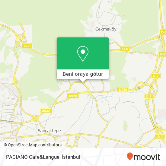 PACIANO Cafe&Langue harita