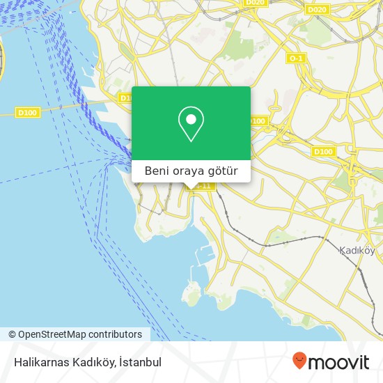 Halikarnas Kadıköy harita