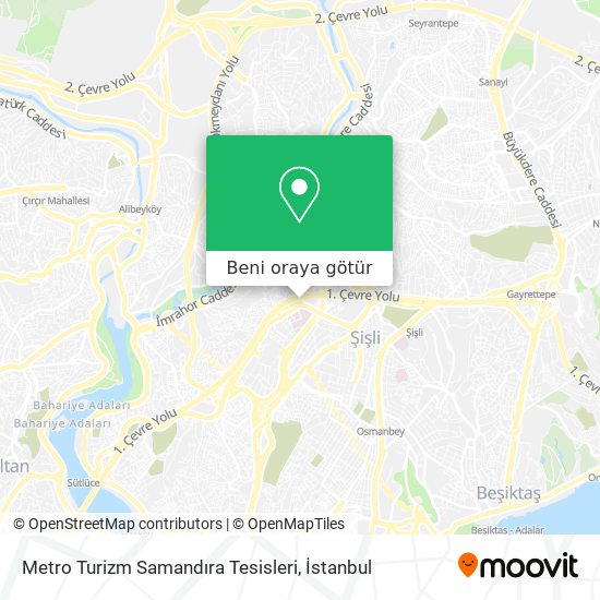 Metro Turizm Samandıra Tesisleri harita