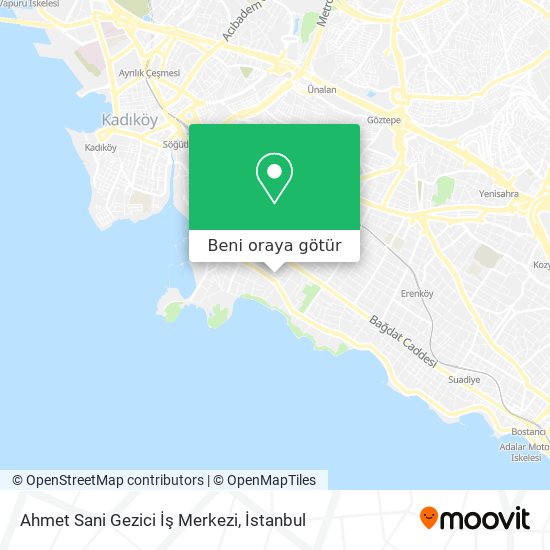 Ahmet Sani Gezici İş Merkezi harita