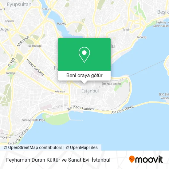 Feyhaman Duran Kültür ve Sanat Evi harita