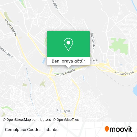 Cemalpaşa Caddesi harita