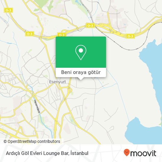 Ardıçlı Göl Evleri Lounge Bar harita