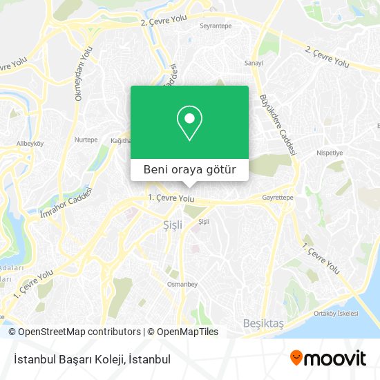 İstanbul Başarı Koleji harita