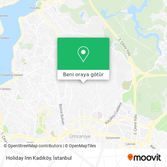 Holiday Inn Kadıköy harita