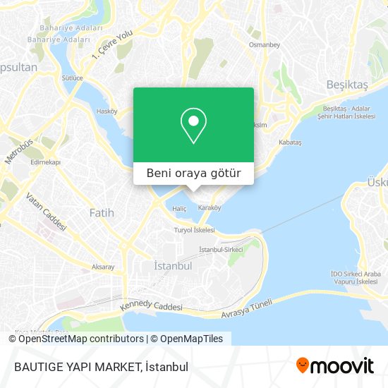 BAUTIGE YAPI MARKET harita