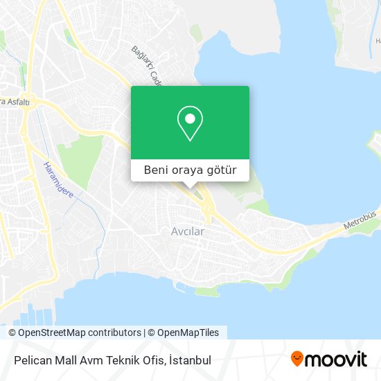 Pelican Mall Avm Teknik Ofis harita