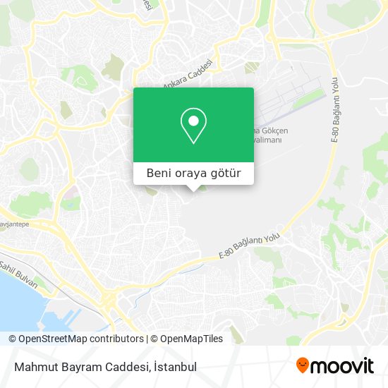 Mahmut Bayram Caddesi harita