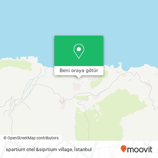 spartium otel &siprtium village harita