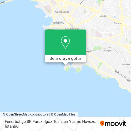 Fenerbahçe SK Faruk Ilgaz Tesisleri Yüzme Havuzu harita