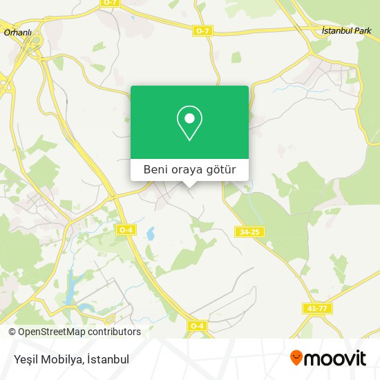 Yeşil Mobilya harita