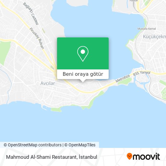 Mahmoud Al-Shami Restaurant harita
