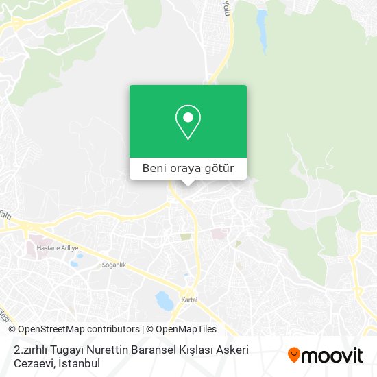 2.zırhlı Tugayı Nurettin Baransel Kışlası Askeri Cezaevi harita