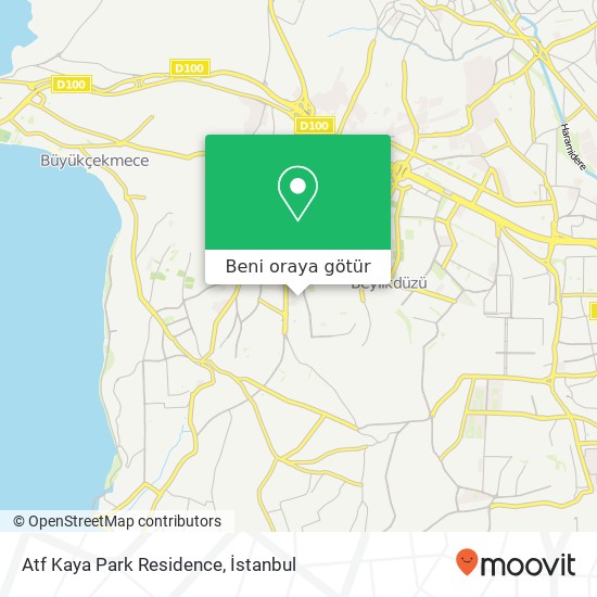 Atf Kaya Park Residence harita