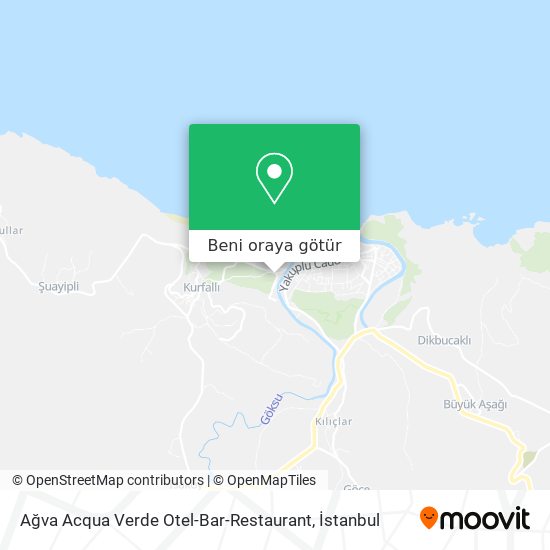 Ağva Acqua Verde Otel-Bar-Restaurant harita